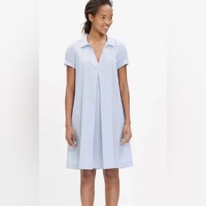 Madewell swing out Collared Mini Shift Dress